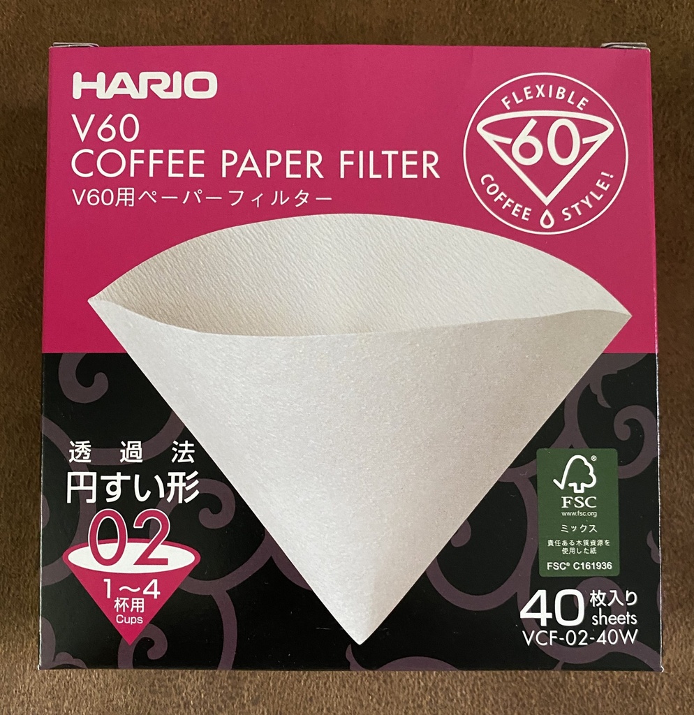 Hario V60 Filter Paper Wit 40