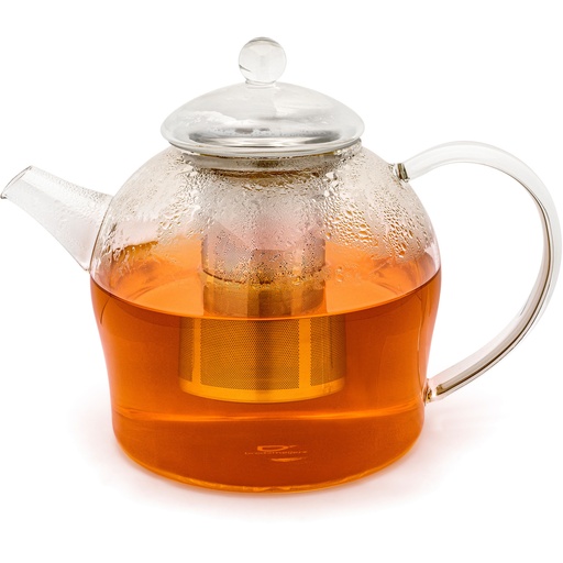 [BR-004] Glazen theepot Minuet Santhee 1,2L+filter